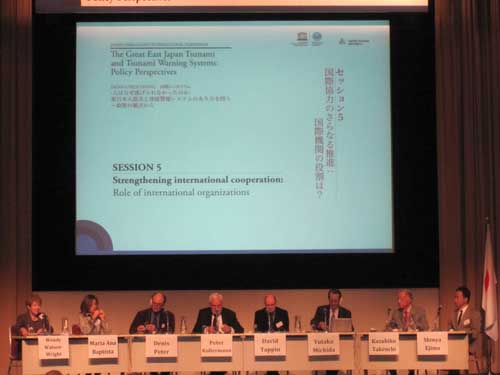 Fig 3. Panel Meeting at the IOC-UNESCO Symposium, February 2012.